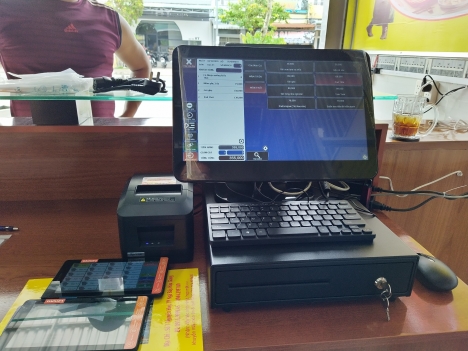 Chuyên lắp máy tính tiền giá rẻ tại Hậu Giang cho nhà hàng