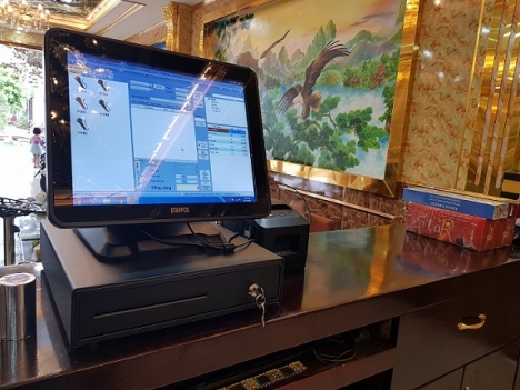 Bán trọn bộ máy tính tiền cảm ứng giá rẻ cho quán KARAOKE tại Hải Phòng
