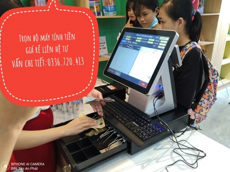 Trọn bộ máy pos tính tiền cho Trung Tâm Ngoại Ngữ ở Sài Gòn giá rẻ