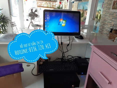 Trọn bộ máy tính tiền tại An Giang cho các tiệm Bánh Kem