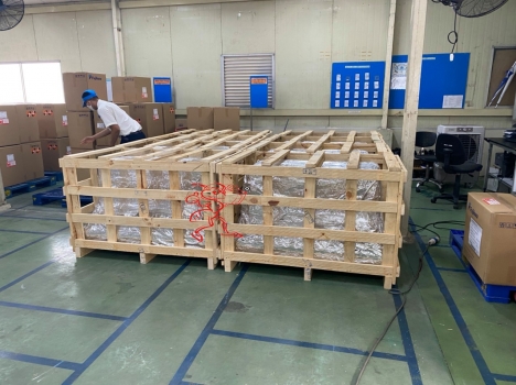 Dịch vụ đóng kiện gỗ cho hàng hoá xuất khẩu đi Hàn Quốc tại Bình Dương