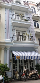 Quận 7: Nhà phố 3 lầu giá tốt nhất khu vực 6,1 tỷ-Vị trí lô Nhì Hoàng Quốc Việt.