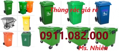 Thùng rác 240 lít giá rẻ tại vĩnh long- Thùng rác hình thú, thùng rác ngoài trời- lh 0911082000