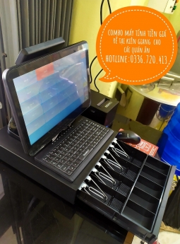 Combo máy tính tiền tại An Giang cho Nhà Hàng giá rẻ