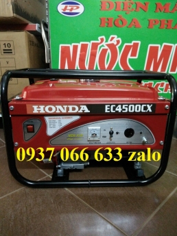 Máy phát điện 3kw Honda EC4500CX dùng gia đình cực tiết kiệm, giao toàn quốc.