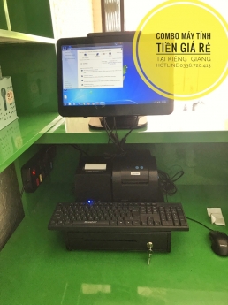 Nhận Lắp đặt trọn bộ máy tính tiền ở Long Xuyên cho tiệm Rau Má