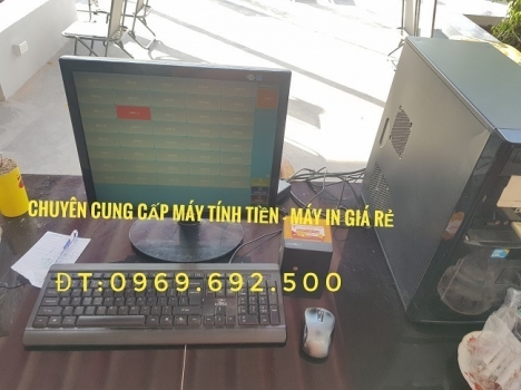 Bộ máy tính tiền giá rẻ cho shop cá cảnh ở Tiền Giang