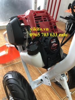 Máy cắt cỏ đẩy tay Yikito GX35 thật tuyệt vời.