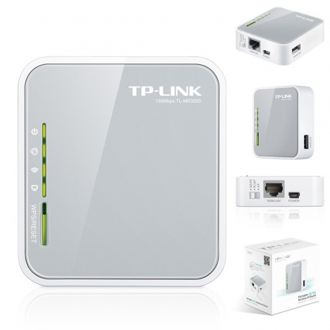 TP-Link Bộ Phát WiFi Di Động từ USB 3G/4G