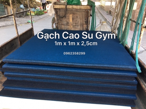 GẠCH CAO SU PHÒNG GYM