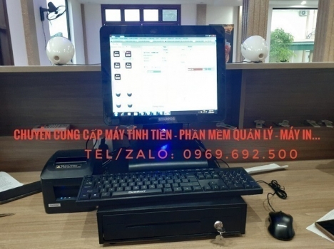 Trọn bộ máy tính tiền cho khách sạn ở Kiên Giang giá rẻ