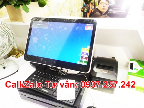 Lắp đặt máy tính tiền cho QUÁN ĂN tại An Giang, Kiên Giang