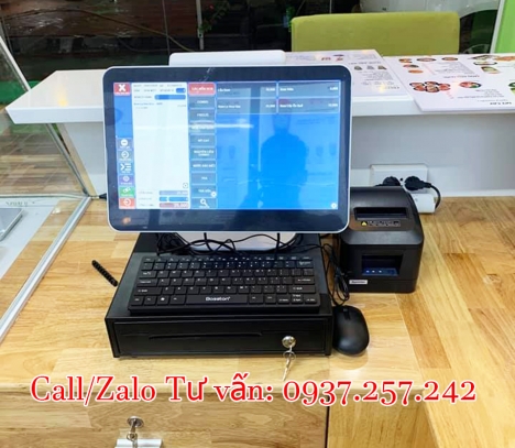 Lắp đặt máy tính tiền cho quán cafe, quán chè tại Hà Nội, Bắc Ninh
