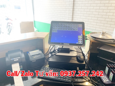 Lắp đặt máy tính tiền cho Quán TRÀ CHANH - TRÀ SỮA tại Hà Nội, Bắc Ninh