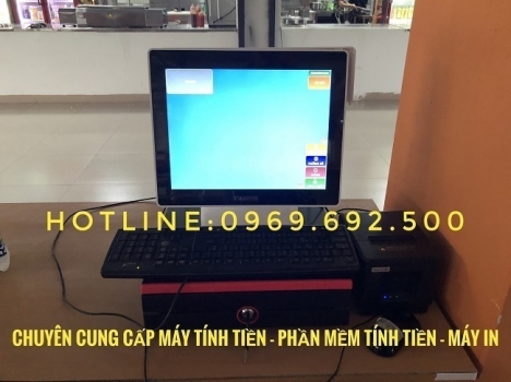 Trọn bộ máy tính tiền ở Nghệ An cho quán buffe