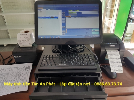 Bán máy tính tiền giá rẻ cho siêu thị mini tại An Giang