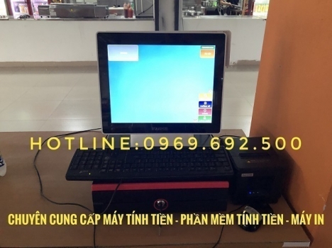 Máy tính tiền cho quán bún đậu ở Phú Thọ