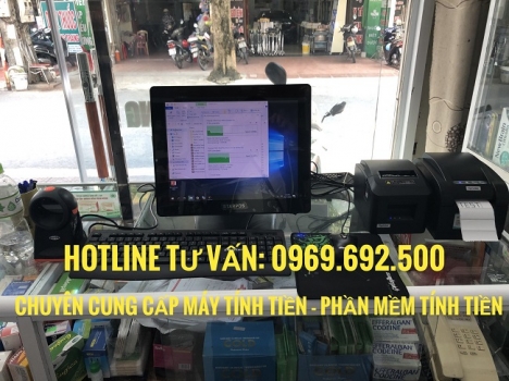 Máy tính tiền giá rẻ cho quầy thuốc tại Phú Thọ
