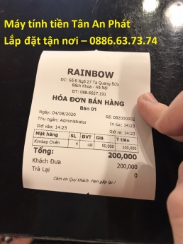 Chuyên máy tính tiền tại Bắc Ninh cho nhà hàng giá rẻ nhất