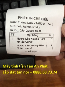 Chuyên máy tính tiền tại Bắc Ninh giá rẻ nhất cho nhà hàng
