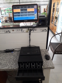 Lắp đặt trọn bộ máy tính tiền cho quán cà phê tại Thanh Hóa