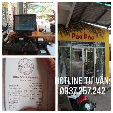 Bán máy tính tiền cho Quán cafe, Quán ăn vặt tại Nam Định