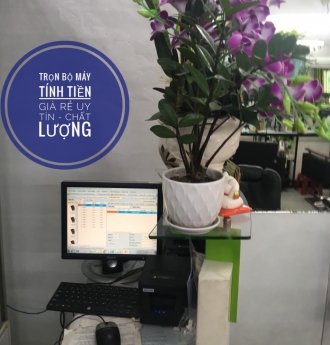 Bán máy tính tiền giá rẻ tại Bình Thuận cho quán trà sữa