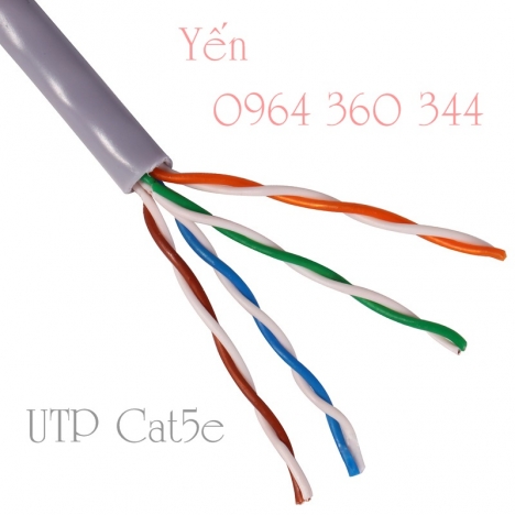 Cáp báo cháy, cáp mạng UTP/FTP Cat6 Cta5e 305m/cuộn Altek Kabel