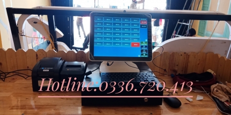 Bán máy tính tiền tại Kiên Lương cho quán trà chanh