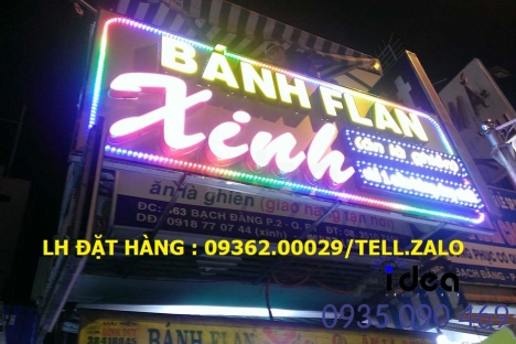 Một số loại sản phẩm biển quảng cáo được gia công tại Hà Nội