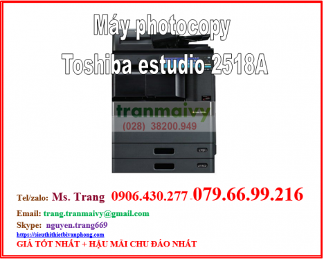 máy photocopy cao cấp Toshiba estudio 2518a giá tốt nhất hcm