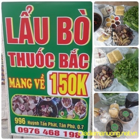 Lẩu Bò Thuốc Bắc Mang Về Ngon Quận 7