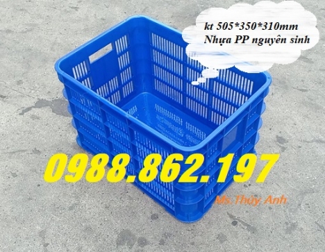 thùng nhựa rỗng HS012,sóng nhựa hở hs012,sọt nhựa hs012,sọt nhựa giá rẻ