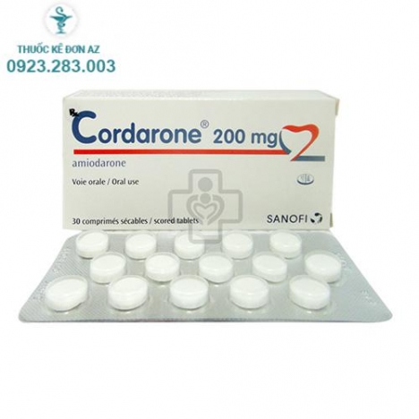 thuốc Cordarone 200mg bao nhiêu ?  nhà thuốc uy tín hà nội ?
