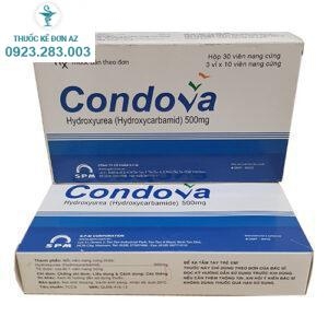 thuốc Condova 500mg Hydroxyure điều trị bệnh  ? giá bán thuốc condova 500mg