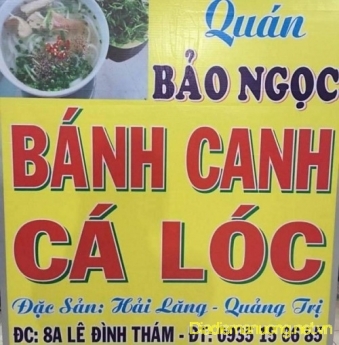 Quán Bánh Canh Cá Lóc Ngon Tân Phú