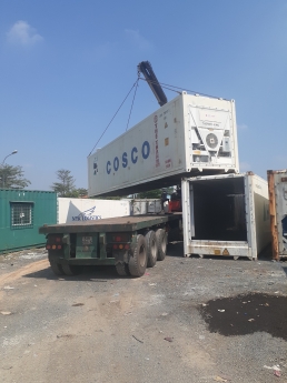 Container lạnh 40feet COSCO