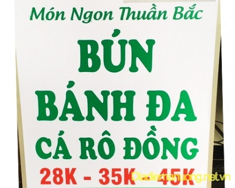 Quán Bún Bánh Đa Cá Rô Đồng Ngon Tân Phú