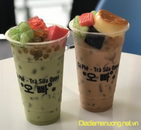 Cafe Trà Sữa Oppa Quán Trà Sữa Ngon Quận 12