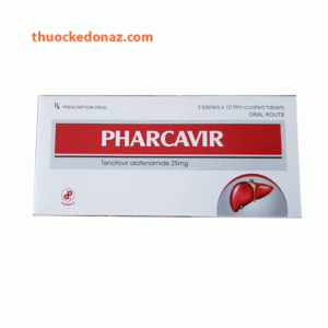 Thuốc Pharcavir 25mg phân phối trên thị trường có giá bao nhiêu?