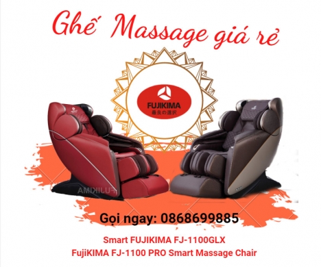 FujiKIMA FJ-1100 PRO Smart Massage Chair » điều khiển bằng giọng nói TIẾNG VIỆT - CÔNG NGHỆ mới 5D