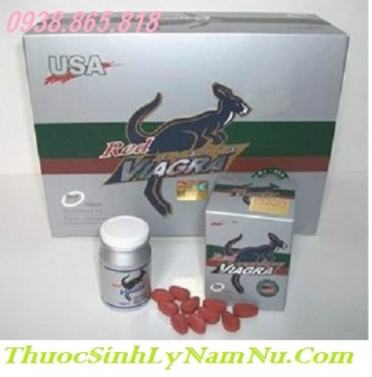 Thuốc viagra chuột túi kangoroo Red vigra C200mg của mỹ tăng sinh lý cực mạnh giá mua bán rẻ nhất us