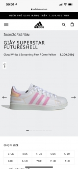 bán đôi Adidas dòng Superstar, mẫu mới 2021 Fashion Shell, NEW 100%