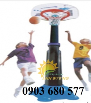 Trụ bóng rổ trẻ em cho trường mầm non, khu vui chơi, nhà thiếu nhi, quán cà phê