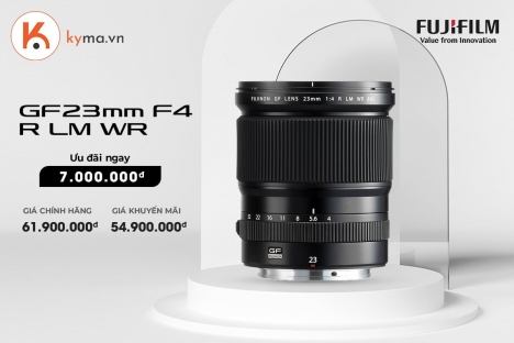 Ống kính Fujifilm đang giảm giá cực mạnh tại Kyma