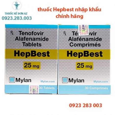 Giá thuốc Hepbest 25mg, mua chính hãng ở đâu?