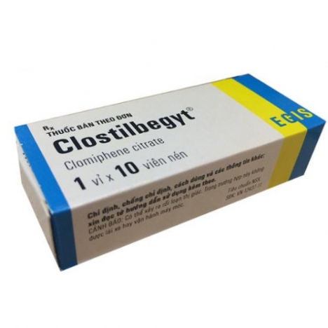 Thuốc Clostilbegyt 50mg – Công dụng – Liều dùng – Giá bán