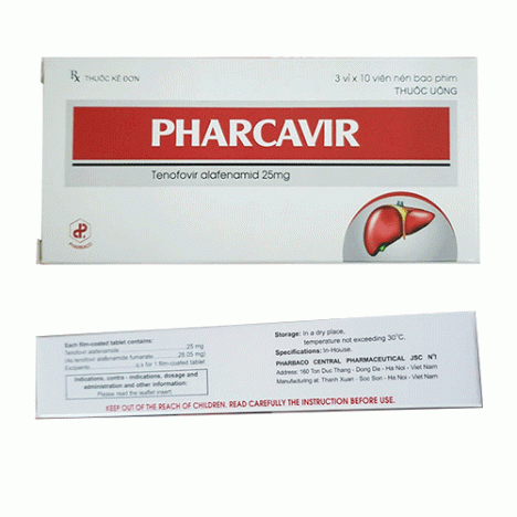 Thuốc Pharcavir 25mg – Công dụng, Giá bán