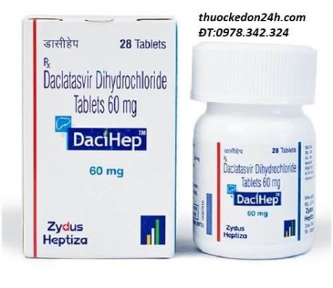 Tác dụng phụ của thuốc DaciHep là gì?