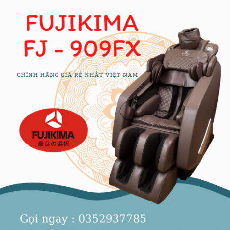 Ghế massage Fujikima fj - 909 FX đẳng cấp công nghệ 5D